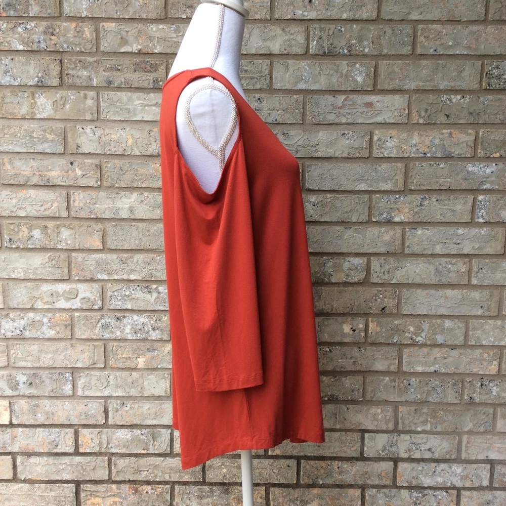 JM Collections Rusty Red  L - Picture 4 of 11